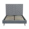 Manhattan Comfort Crosby Queen-Size Bed in Grey BD009-QN-GY - alternate 5